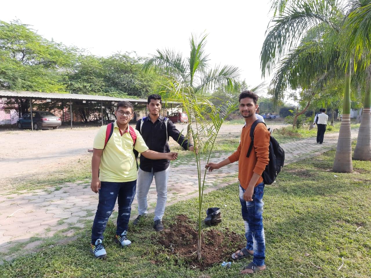 PES College of Engineering Aurangabad Tree Plantation photo 2